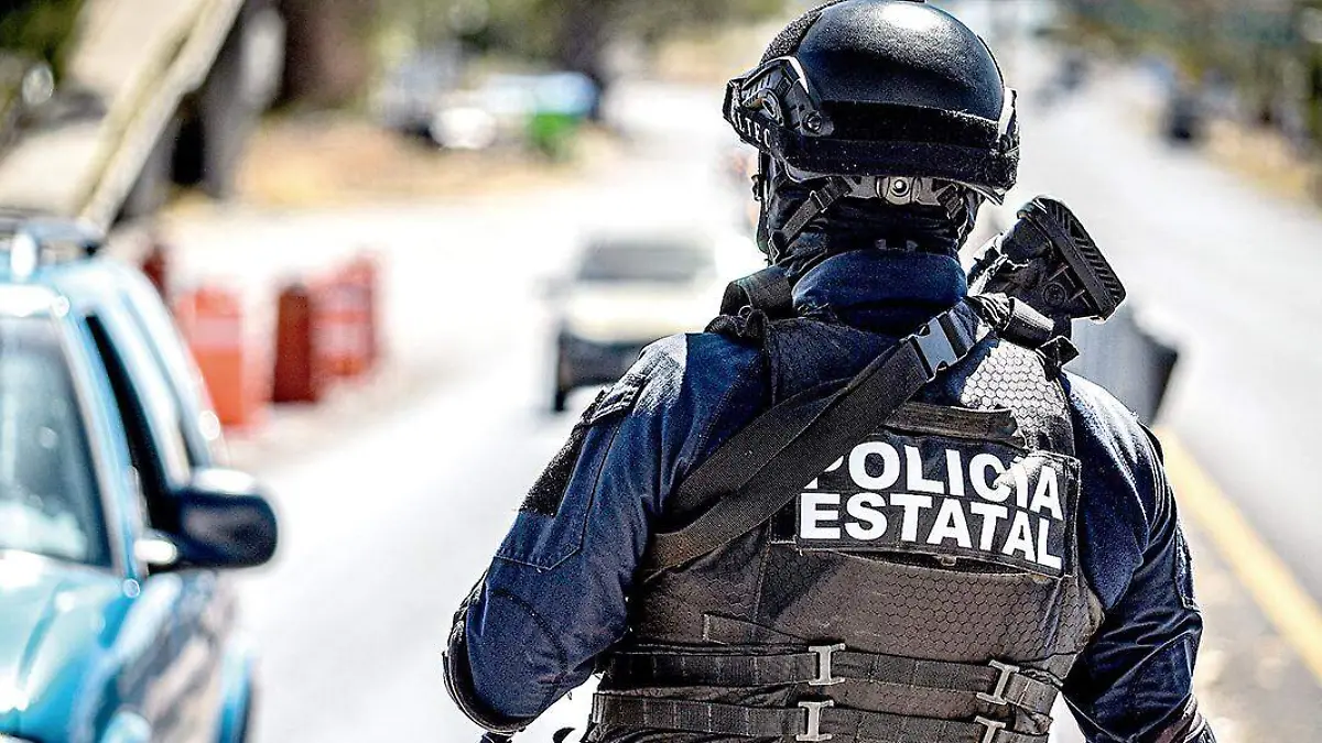 Elemento de la Policía Estatal